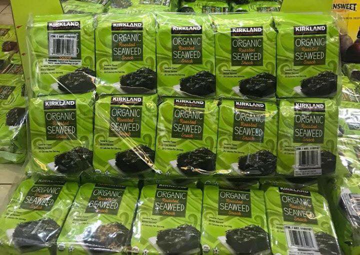  Rong biển sấy khô Organic thương hiệu Kirkland 🇺🇸