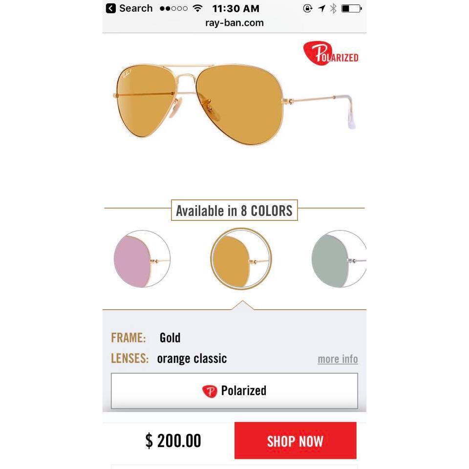 RAYBAN Polarized( phân cực)