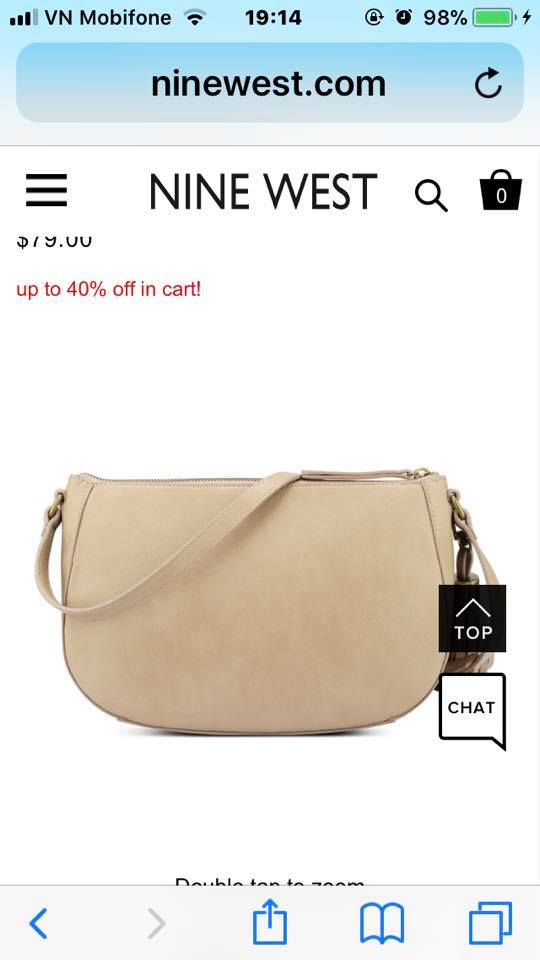 Nine west order Mỹ