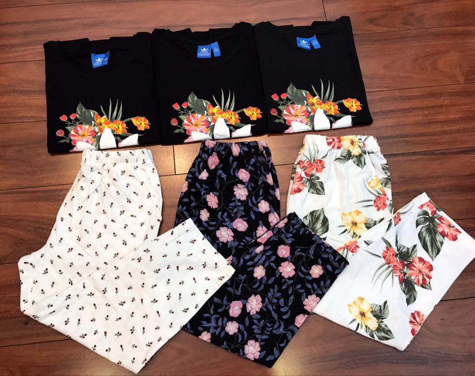 Bộ thun cotton quần lửng mẫu mới về
