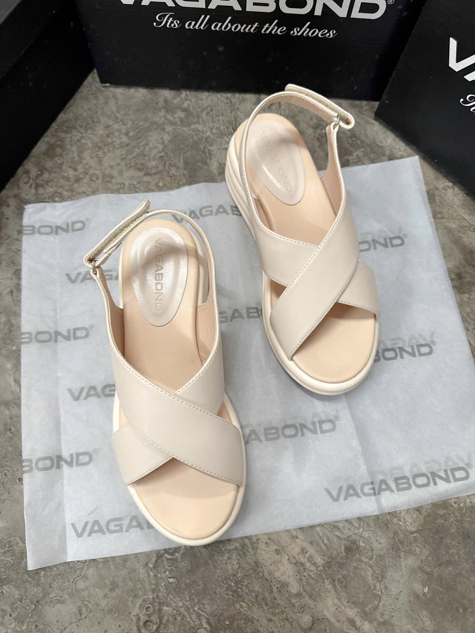 Giày Vagabond sandal da microfiber