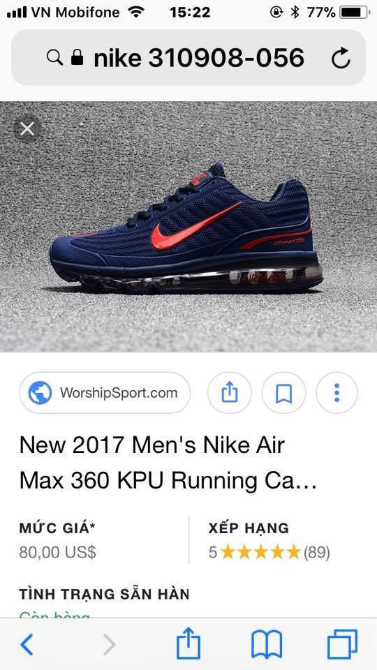 1 đôi nay size 44 chuẩn authentic
