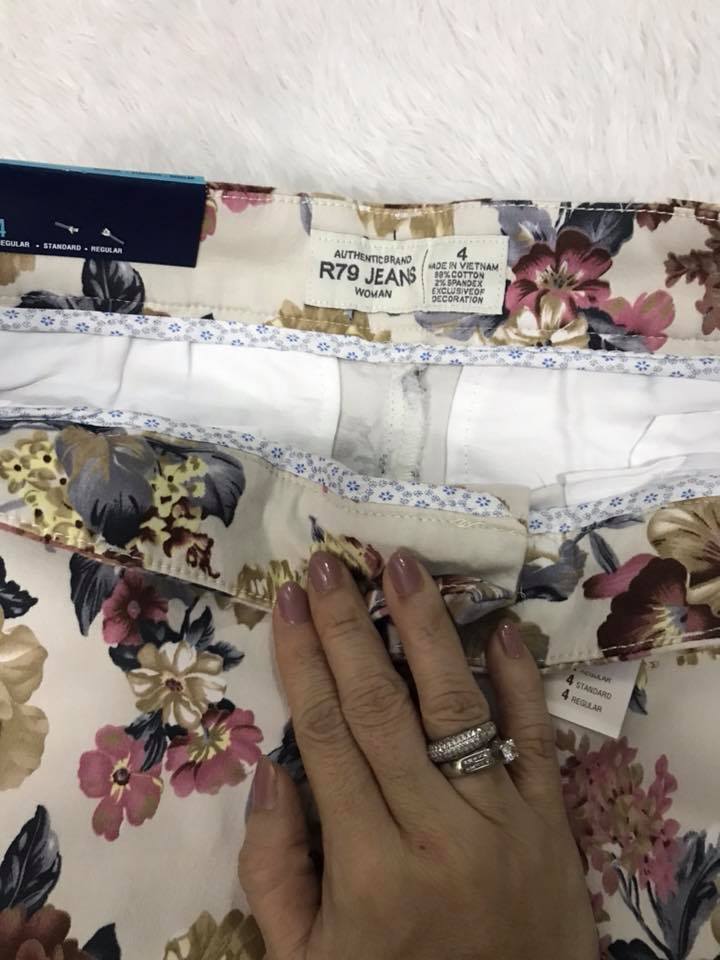 Quần lửng R79 kaki jean xịn 