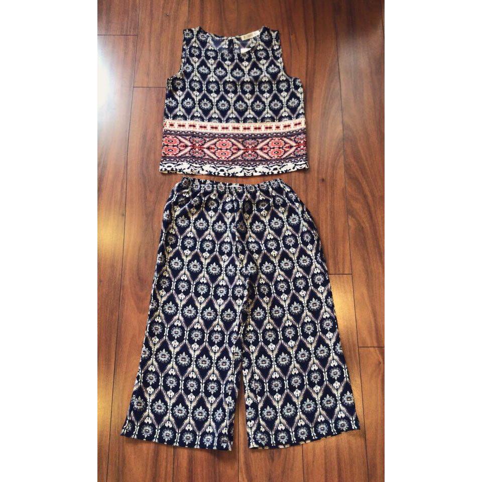 Set đồ bộ  lụa dày, mịn