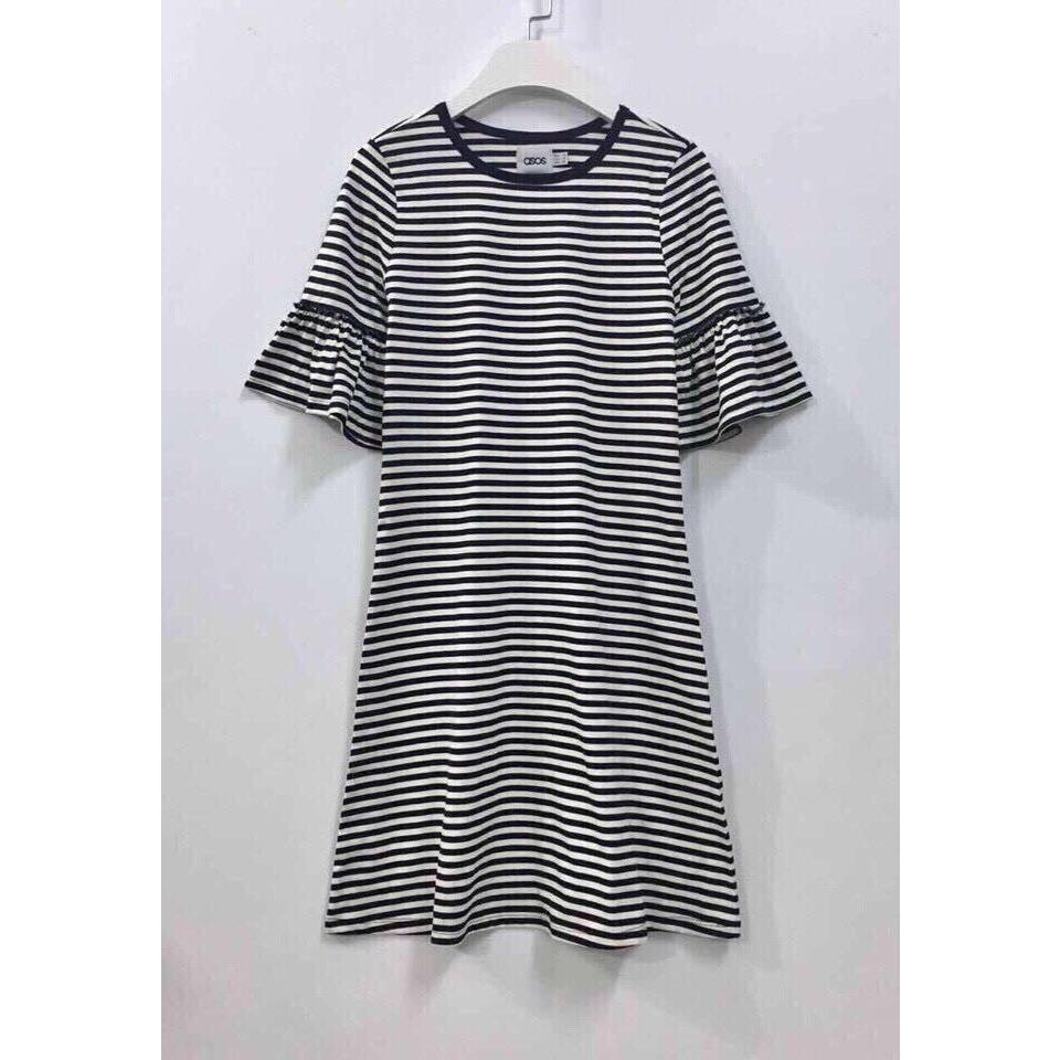Đầm thun cotton tay loe