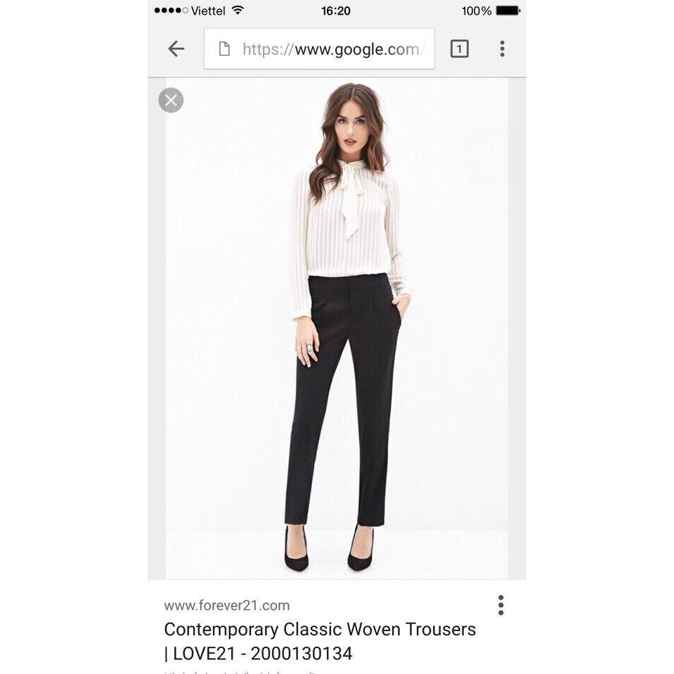 Quần baggy f21