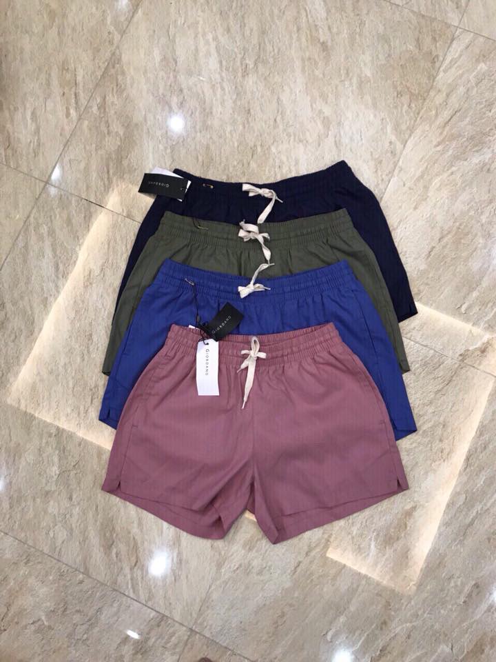 Short linen của Giordano xuất dư
