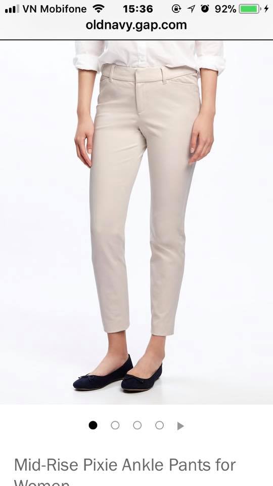 Quần kaki xuất chuẩn *OLD*NAVY xịn - chất kaki
