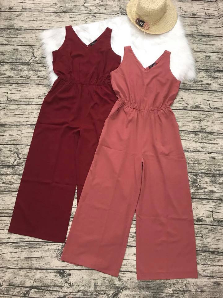 Jumsuit chất vải ko nhăn