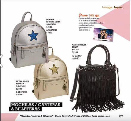 Mochila backpack estrella BY "Image Joyas"