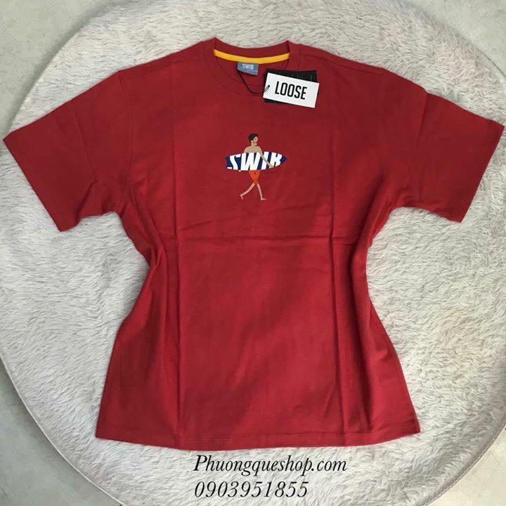 T-shirt #swib xuất hàn form unisex
