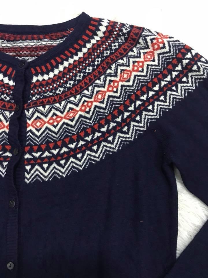 Áo khoát nhẹ len mỏng - hàng Uniqlo xuất dư cắt tag