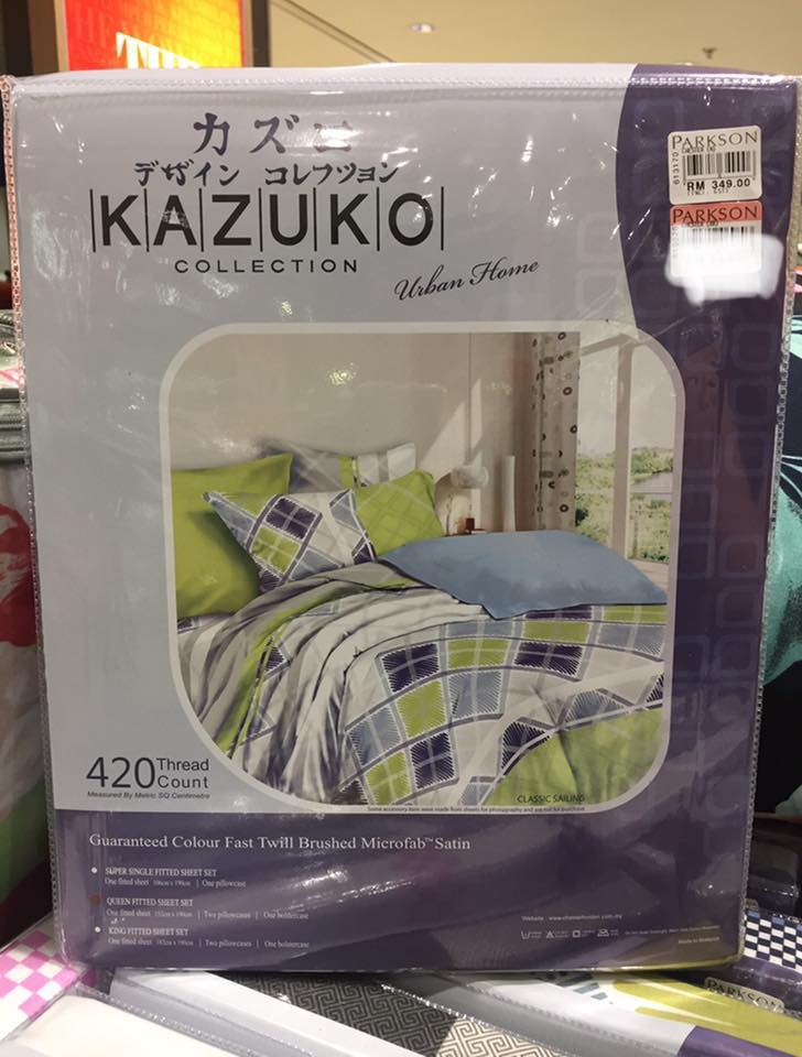 Bộ drap gối của Kazuko