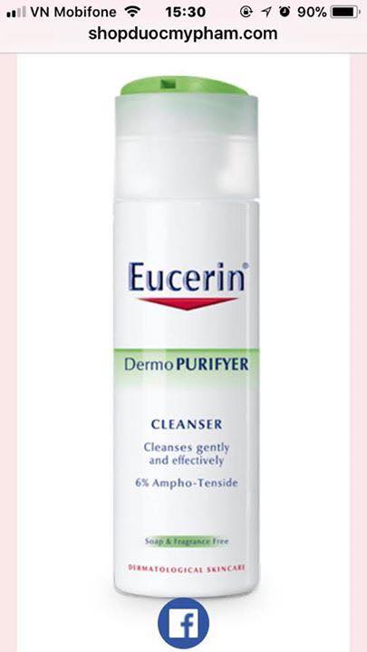 dược mỹ phẩm Eucerin