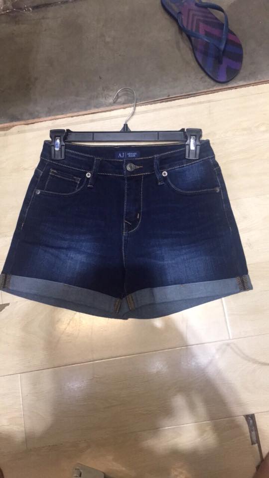 Short jean vải xuất dư