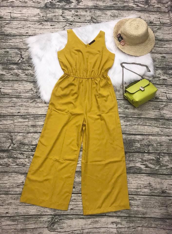 Jumsuit chất vải ko nhăn