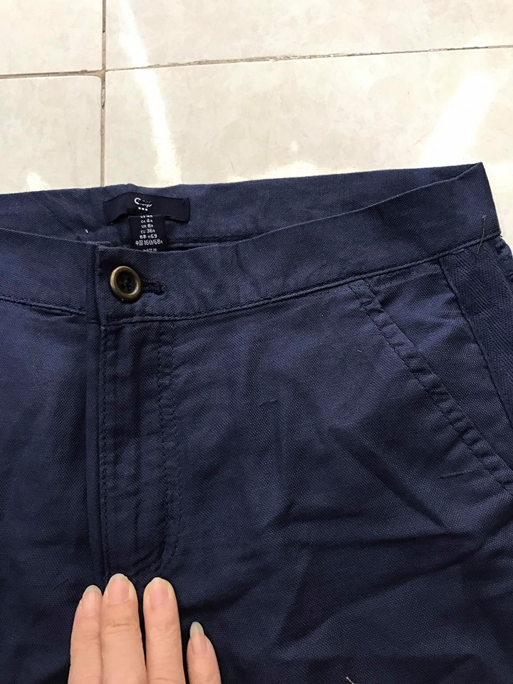 Quần lửng Linen hiệu Gap