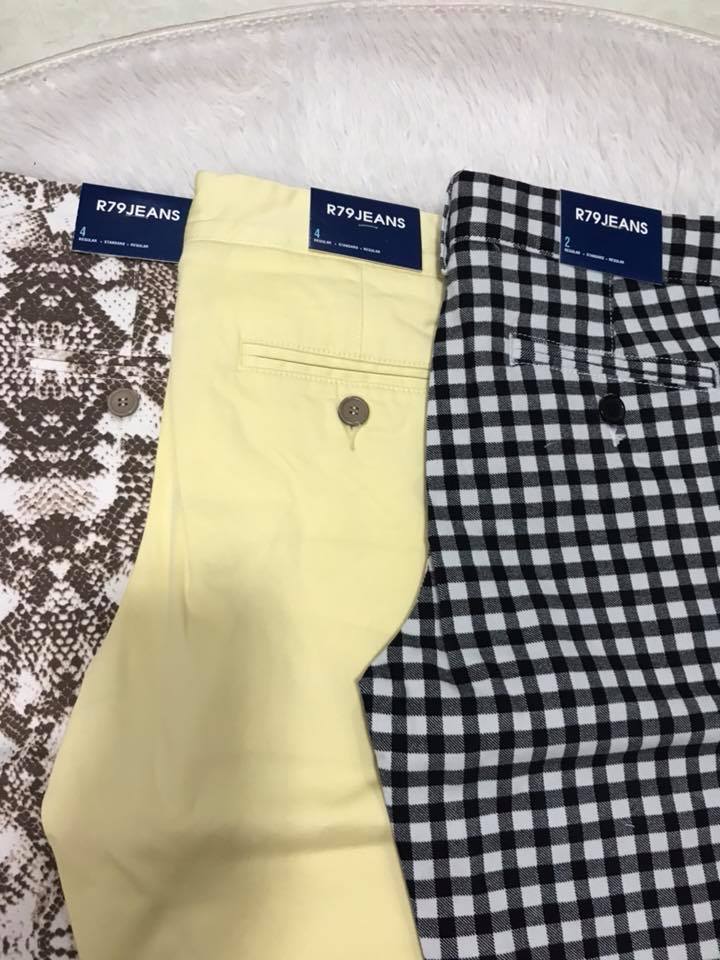 Quần lửng R79 kaki jean xịn 
