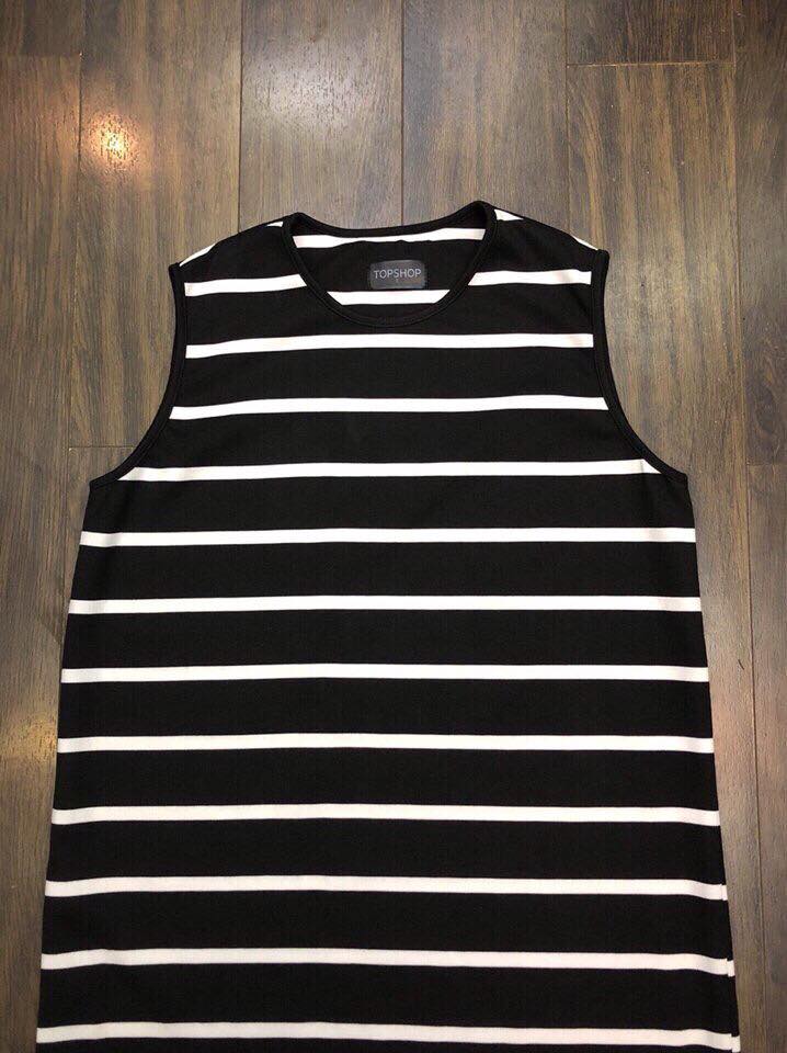 Đầm đuôi cá sọc topshop