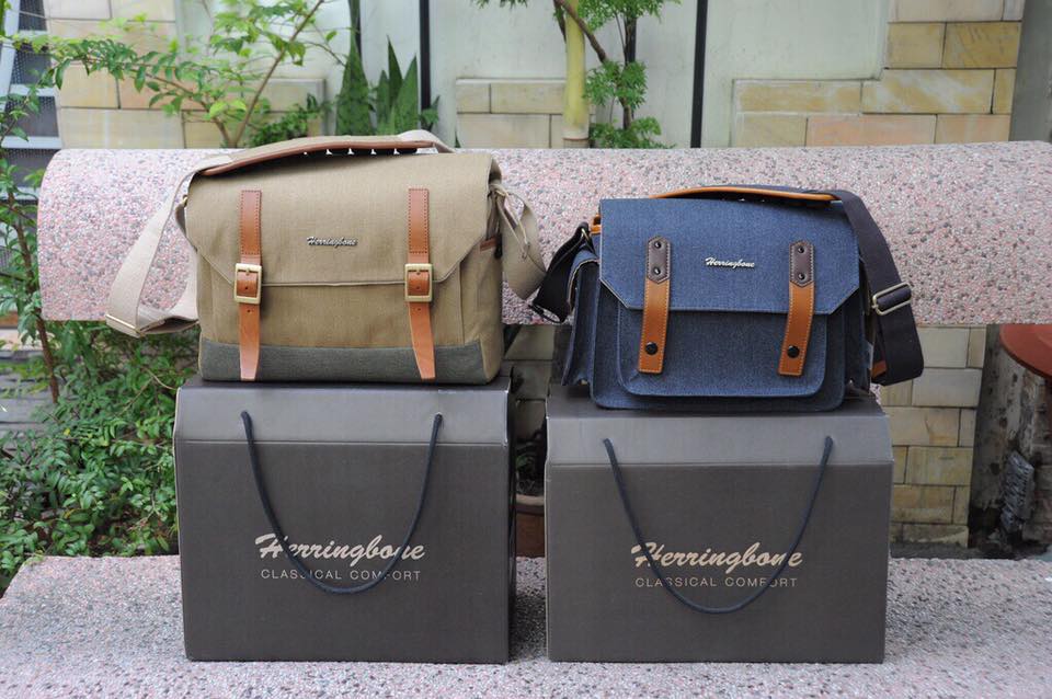 túi đựng máy hình hiệu HERRINGBONE xuất hàn