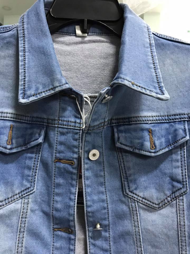 Áo khoat Jean xuất xịn