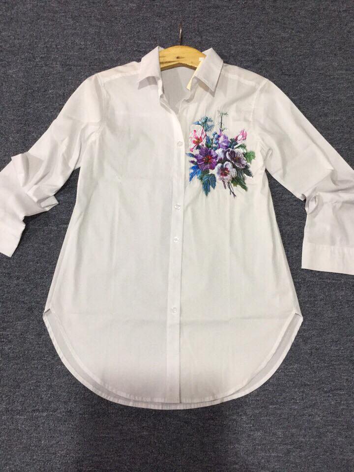 Sơmi thêu free size