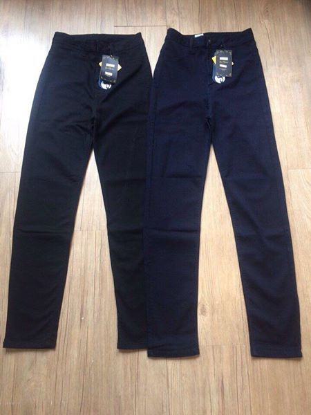 Kaki jean lưng cao - hàng xuất Hàn quốc