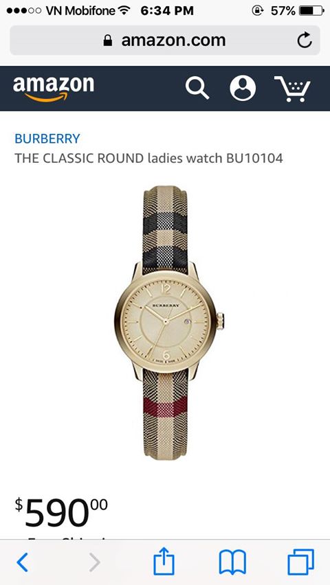 BUBBERY WATCHES couple code BU10104