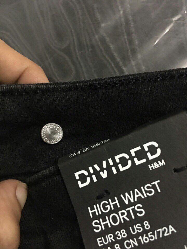 Short h&m lưng cao