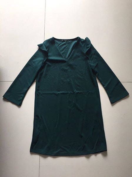Đầm Mango tay dài xuất dư