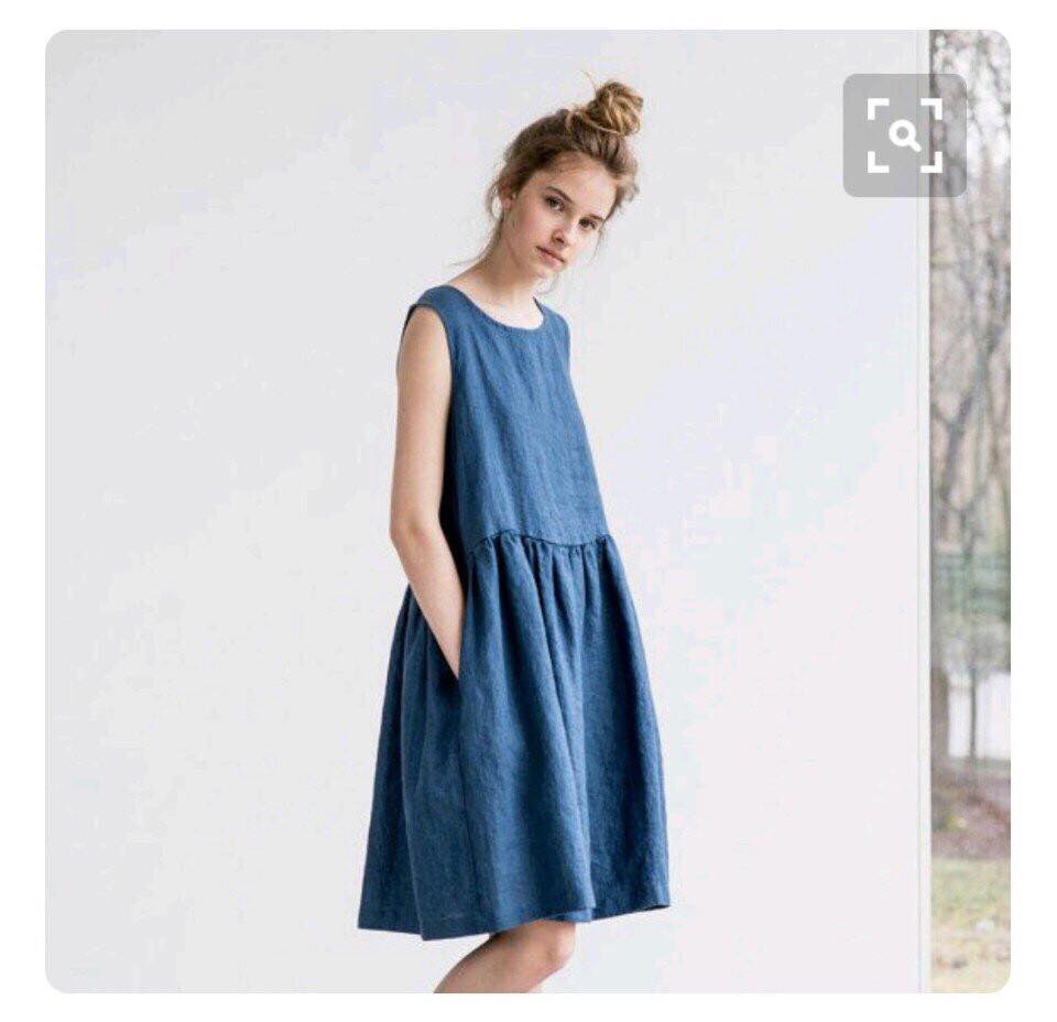 Đầm denim Top.shop mềm mịn