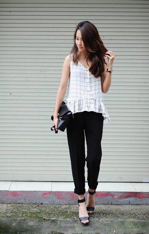 Quần baggy topshop