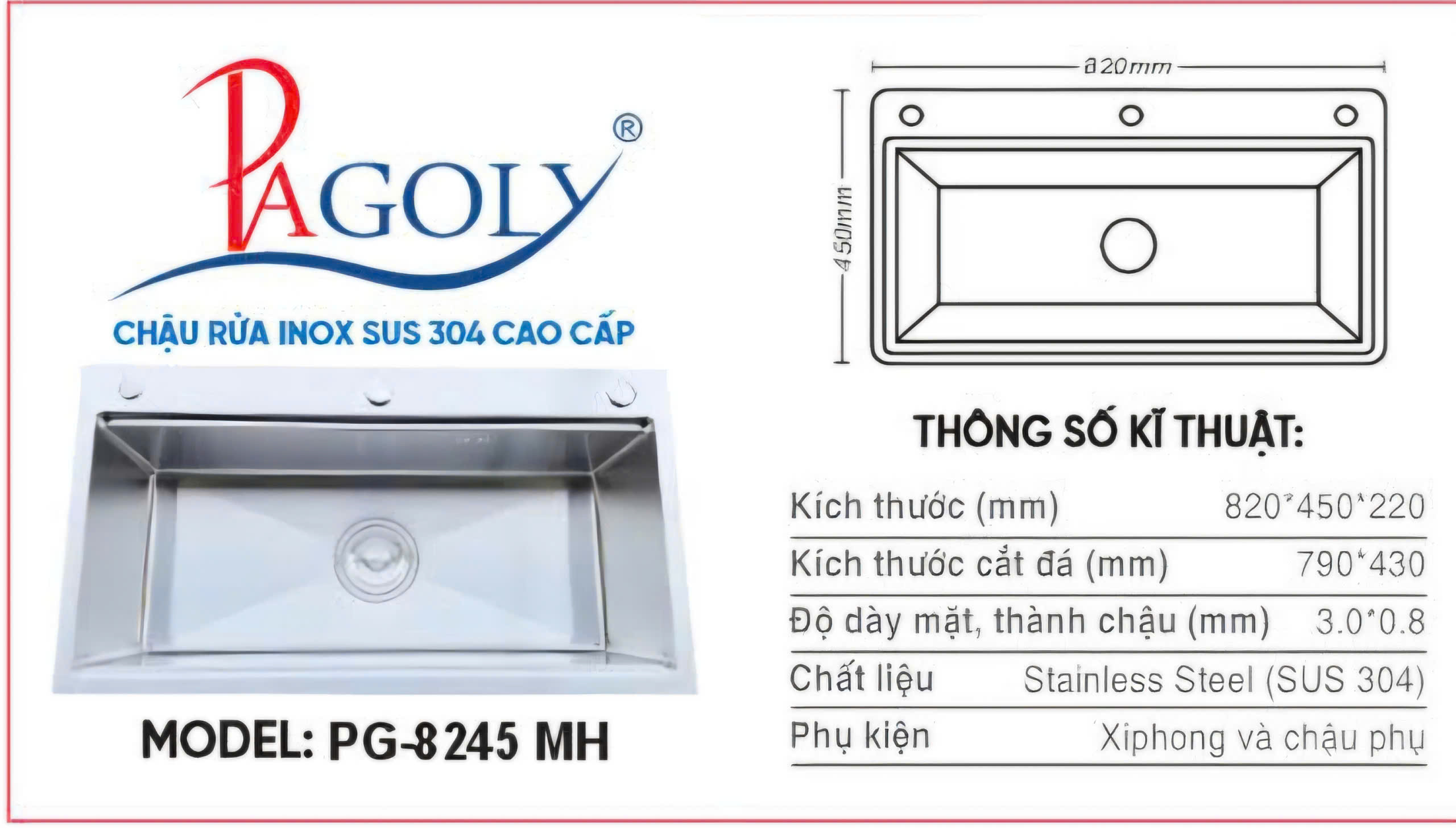 PG-8245 MH