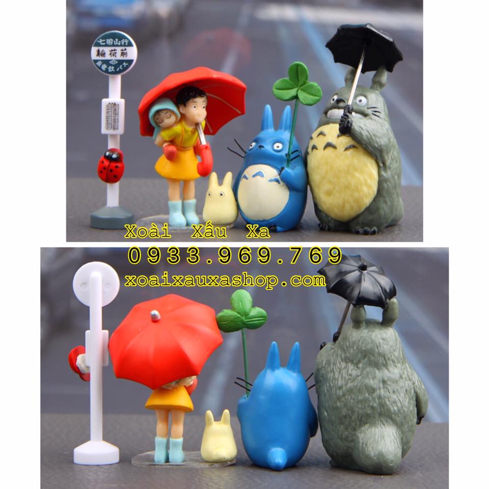 Mô hình figure set Totoro Bộ 16 Món  TMU19  Taki Shop