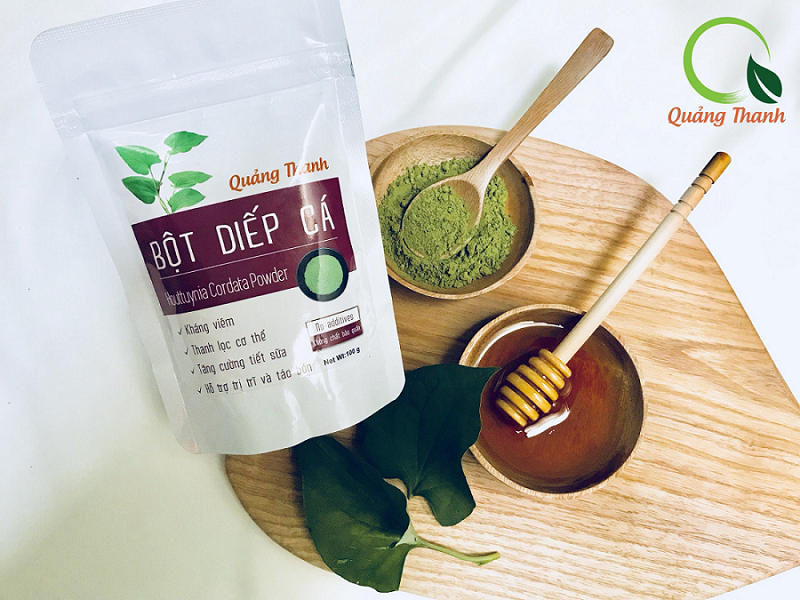 Mặt nạ trị thâm mụn từ diếp cá