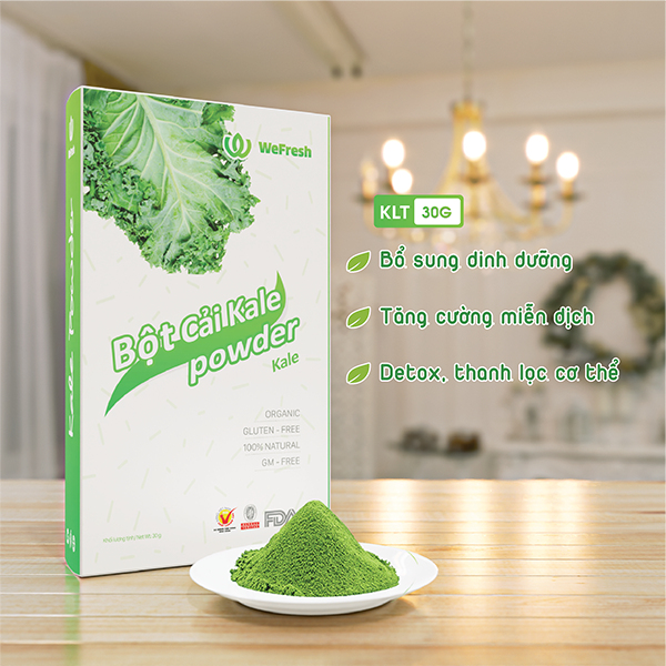 Bột Cải Kale - Hộp 30g - FREESHIP ĐƠN TỪ 495k