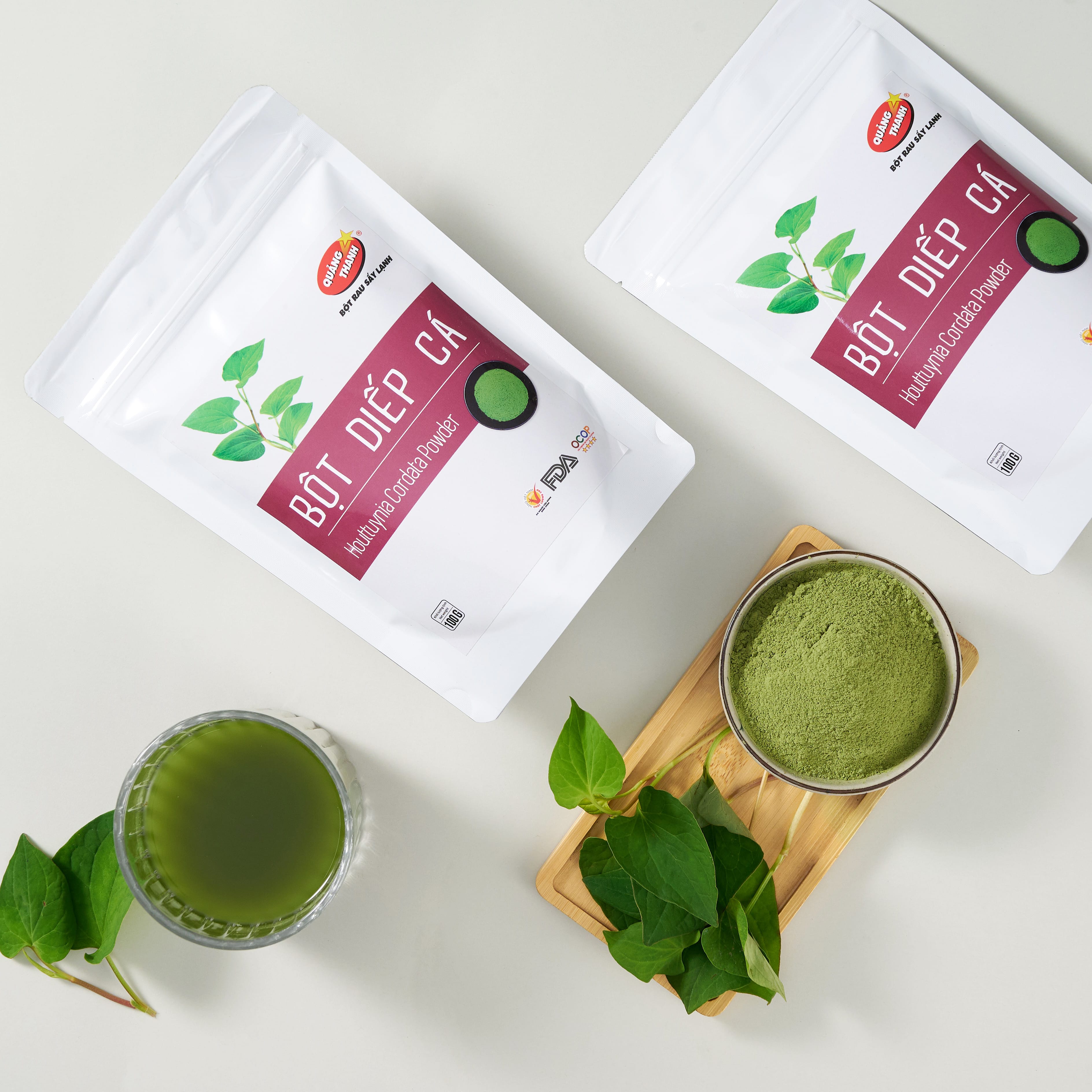 Túi bột diếp cá 100g