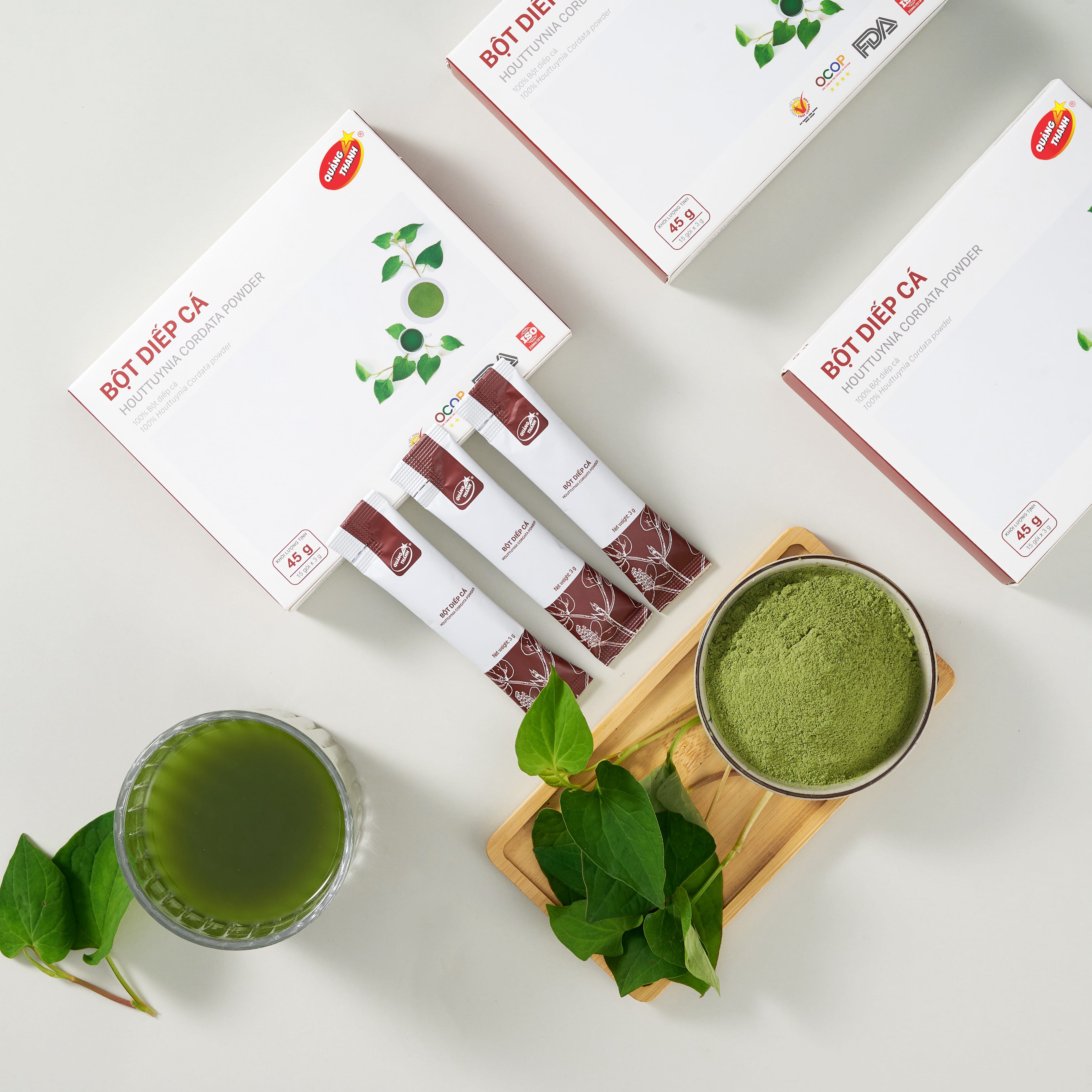 Bột Diếp Cá - Hộp tiện lợi 45g