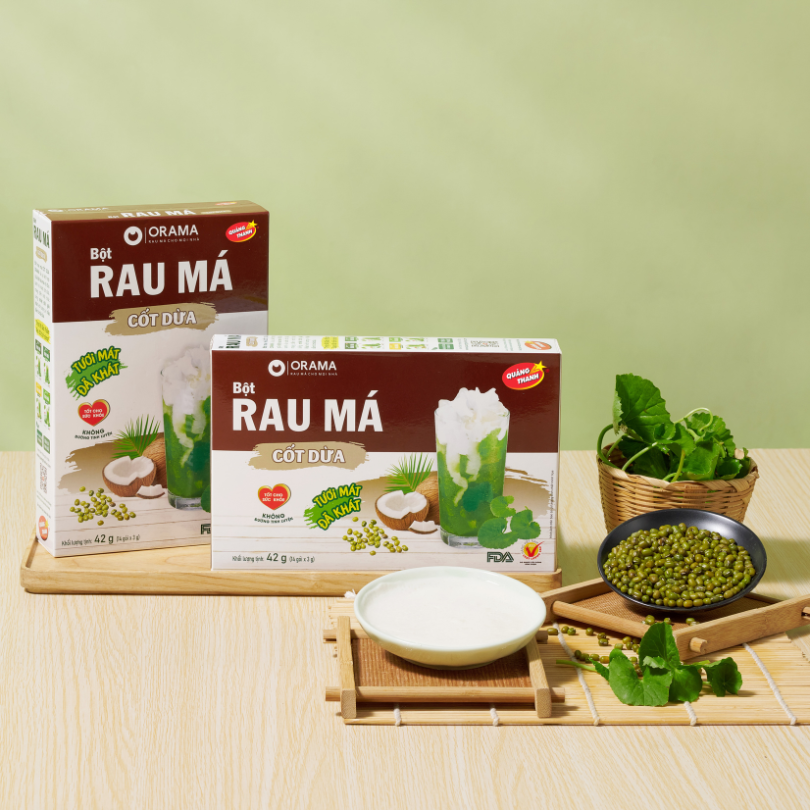 Rau Má Cốt Dừa ORAMA – Đường 0 calo