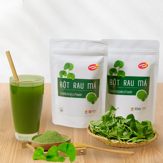 Túi bột rau má 100g