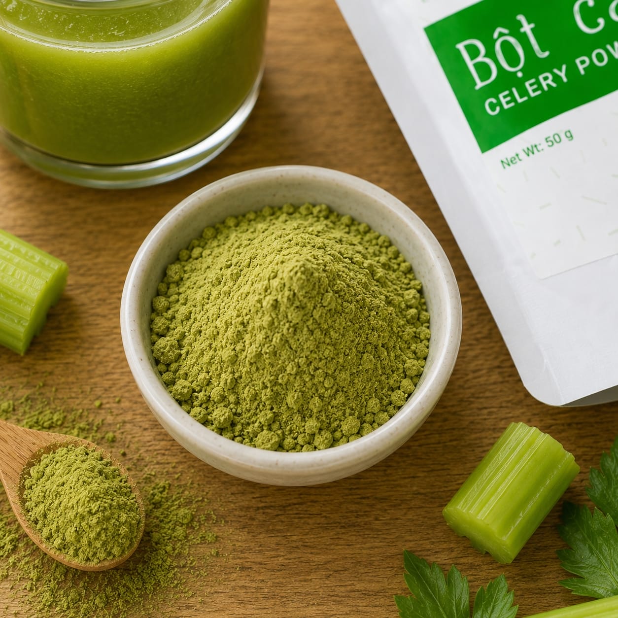 Túi bột cần tây 50g