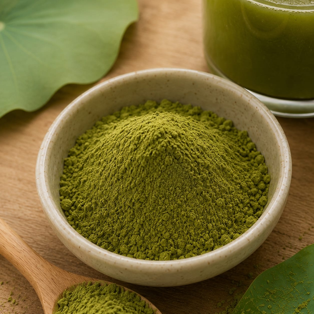 Túi bột lá sen 100g