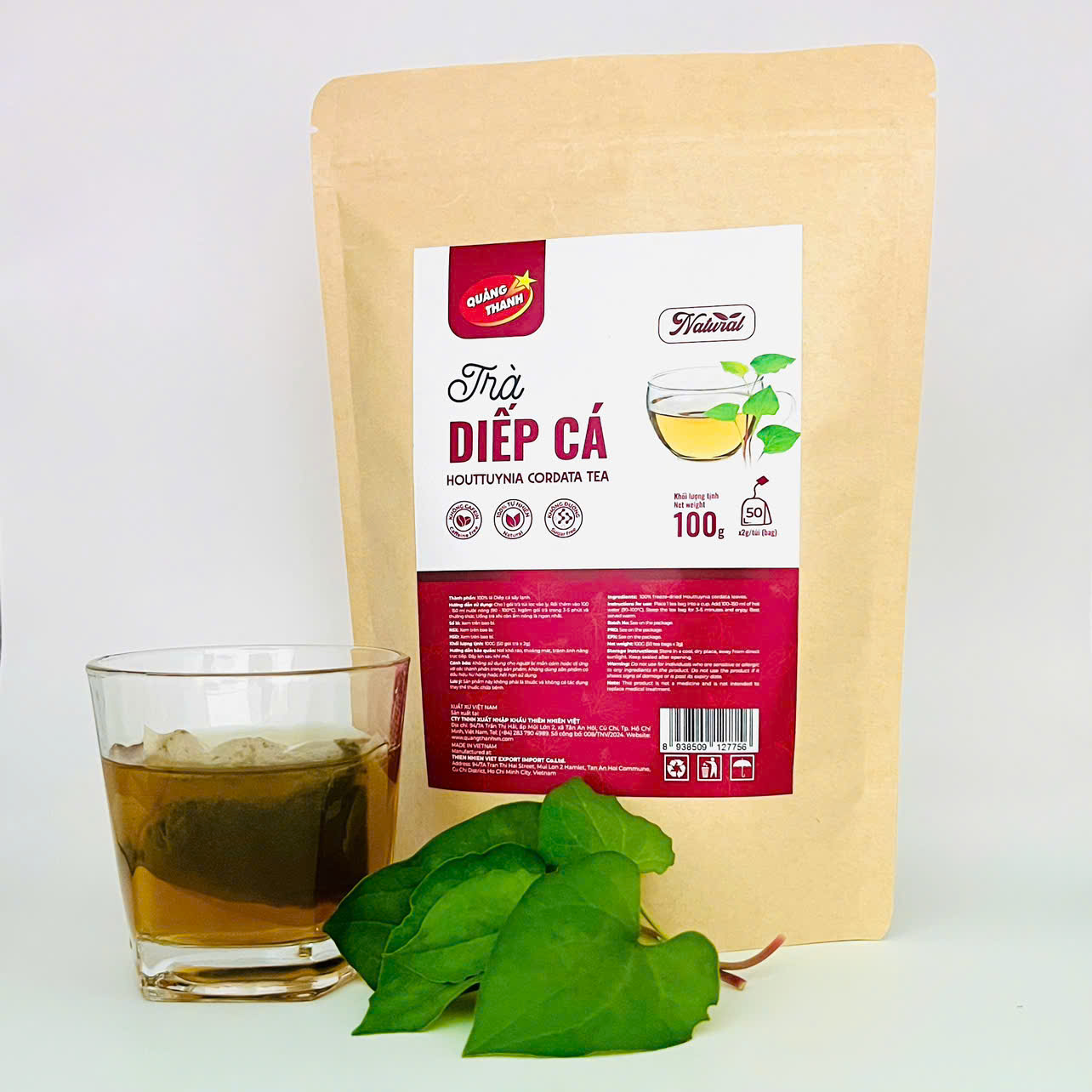 Trà Diếp Cá Túi Lọc 100g