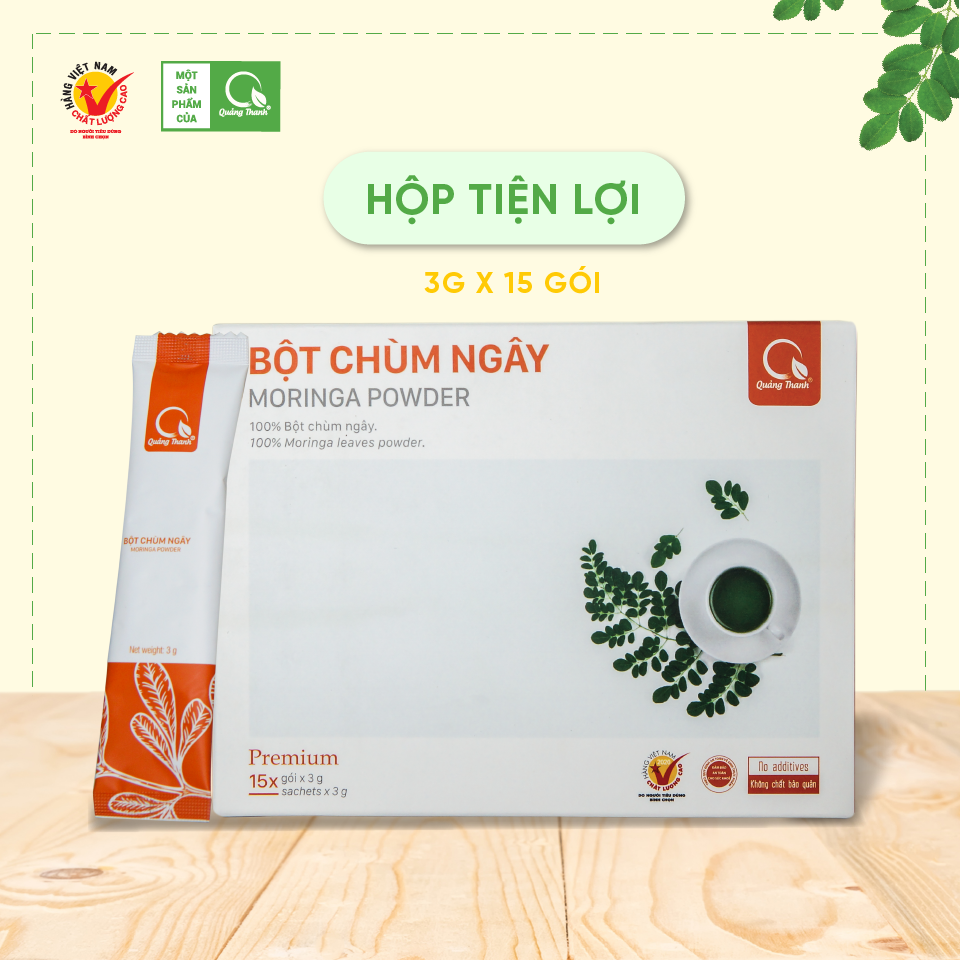 Bột Chùm Ngây - Hộp tiện lợi - FREESHIP ĐƠN TỪ 495k