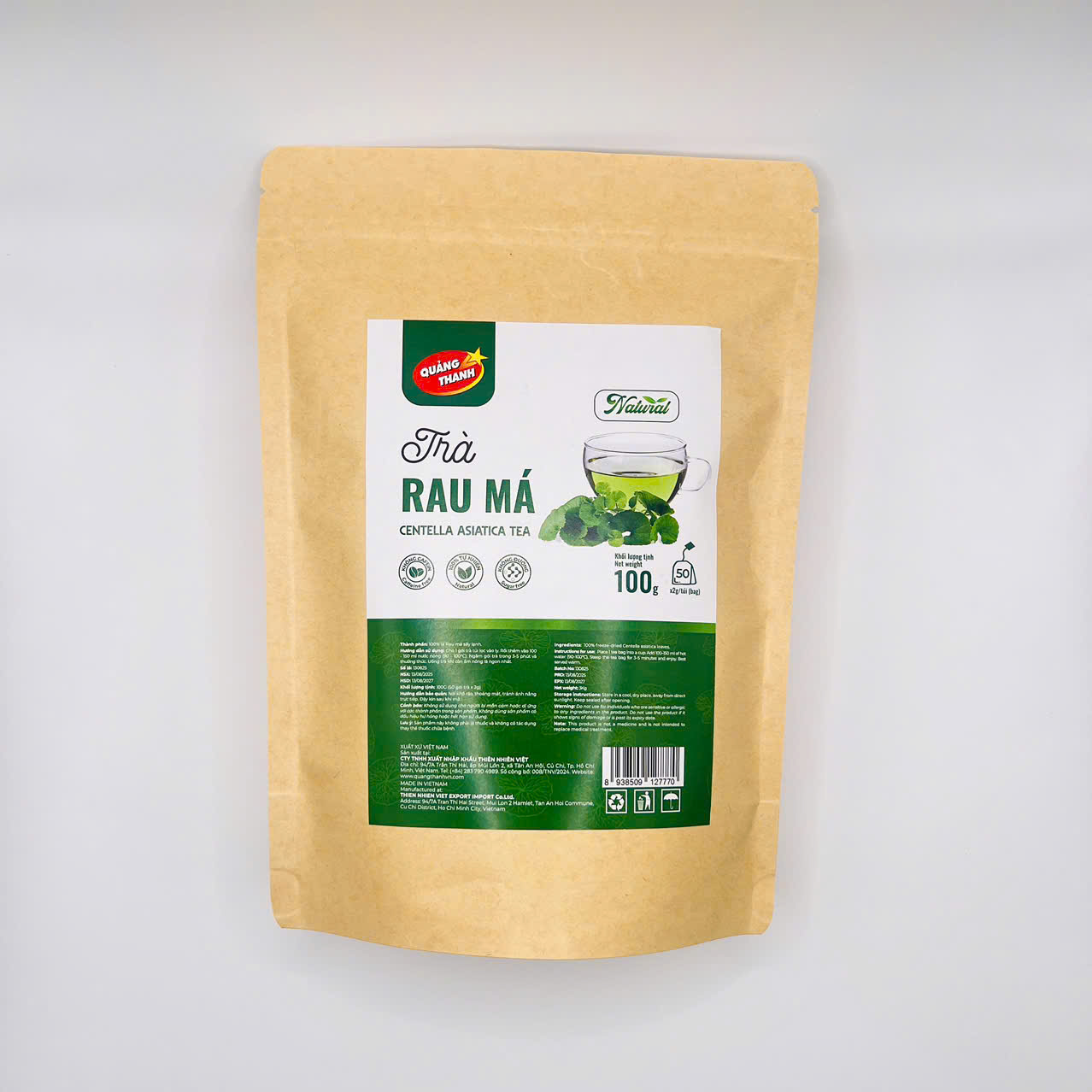 Trà Rau má Túi Lọc 100g