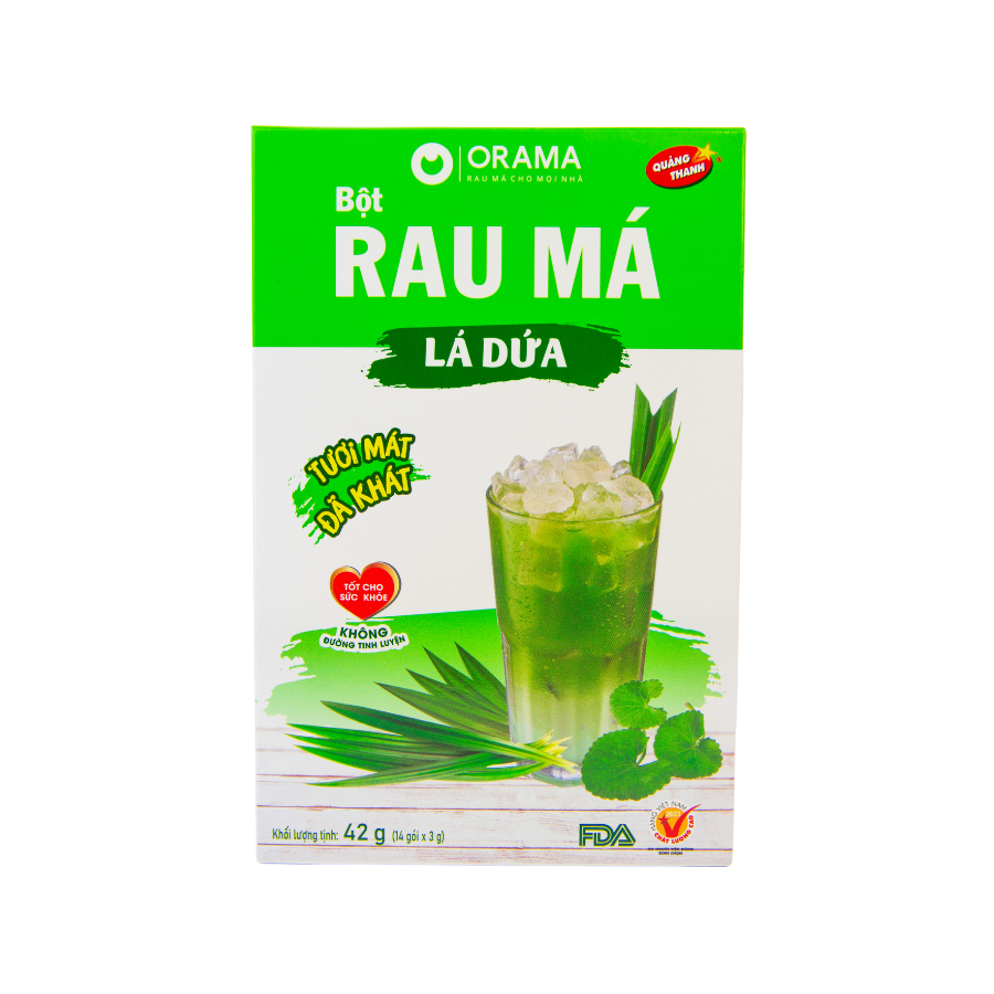 Rau Má Lá Dứa – Đường 0 calo