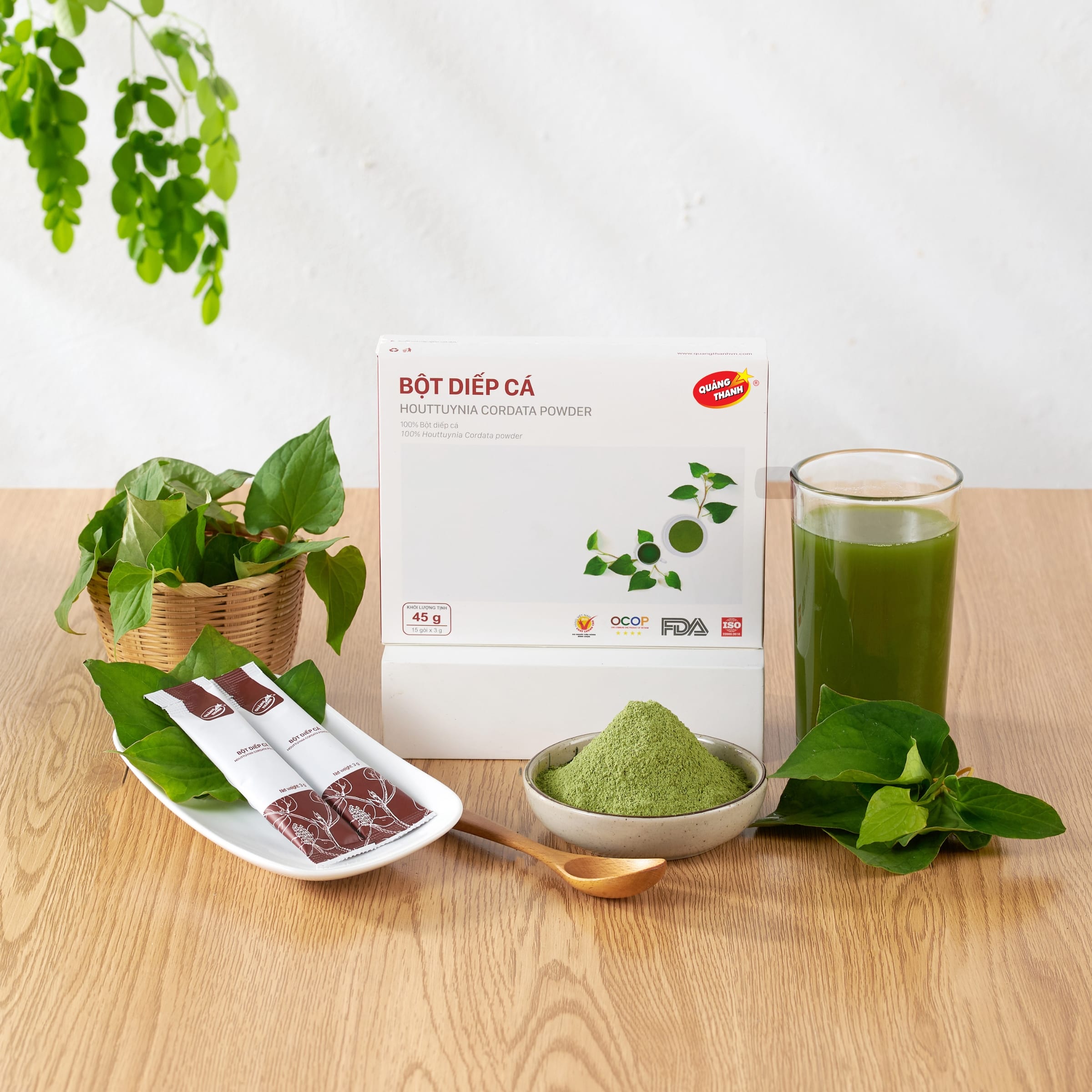 Bột Diếp Cá - Hộp tiện lợi 45g
