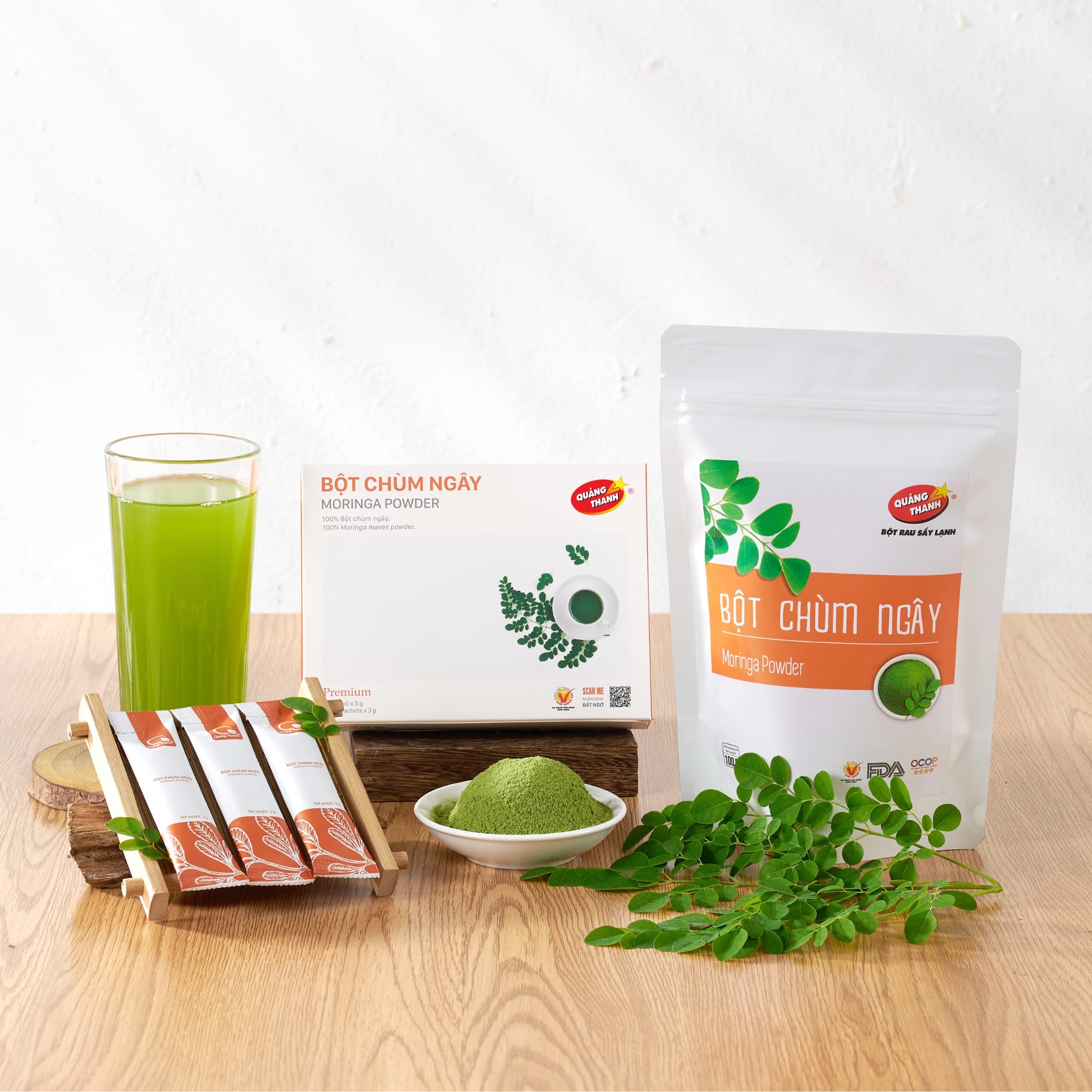 Túi bột chùm ngây 100g