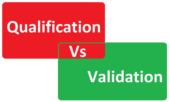 Khác biệt giữa Qualification and Validation?