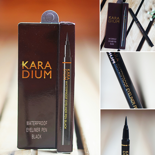 Kết quả hình ảnh cho Karadium Waterproof Eyeliner Pen Black